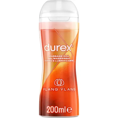 Durex Massage 2 in 1 Sensual lubrificante 200 ml ylang ylang