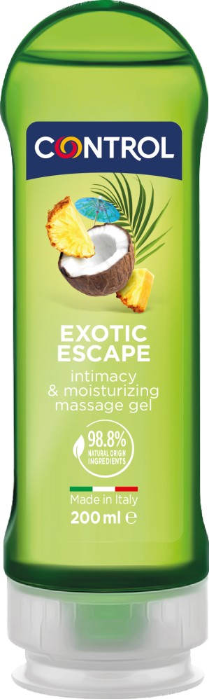 Control Exotic Escape gel massaggio lubrificante 2in1