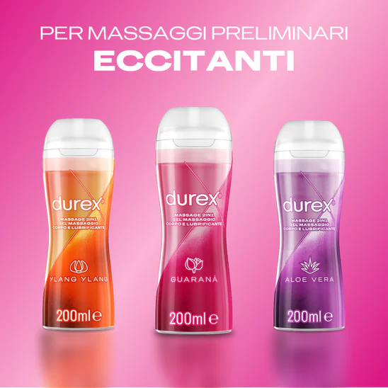 Durex Massage 2 in 1 Stimulating gel guaranà 200 ml