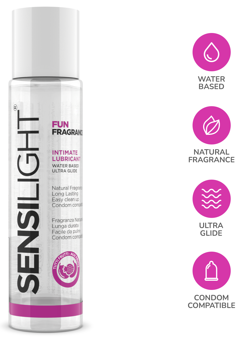 IntimateLine Sensilight FunFlavors Tutti Frutti lubrificante 60ml
