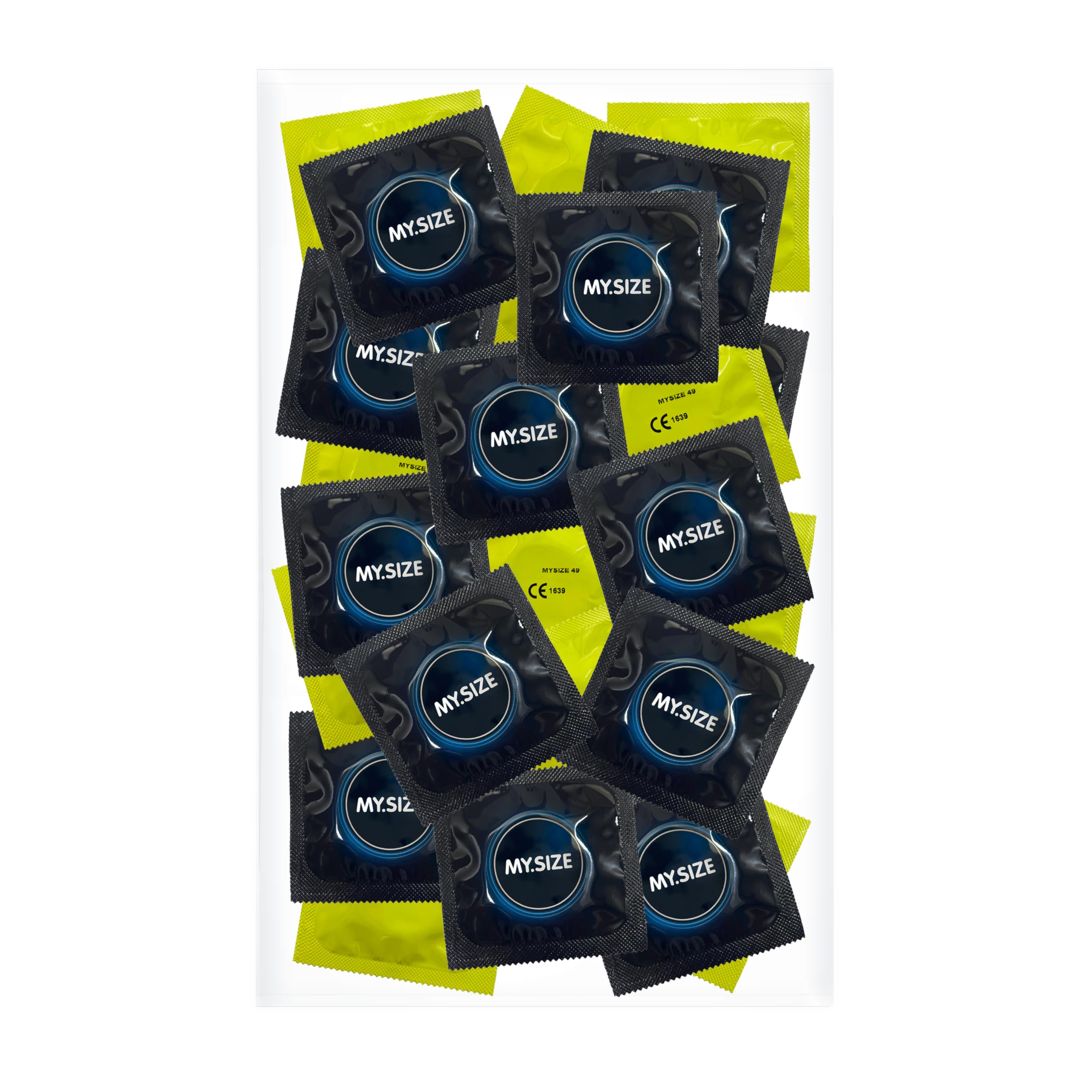 MY.SIZE Pro preservativi 57 mm 50 pezzi misura larga sottili