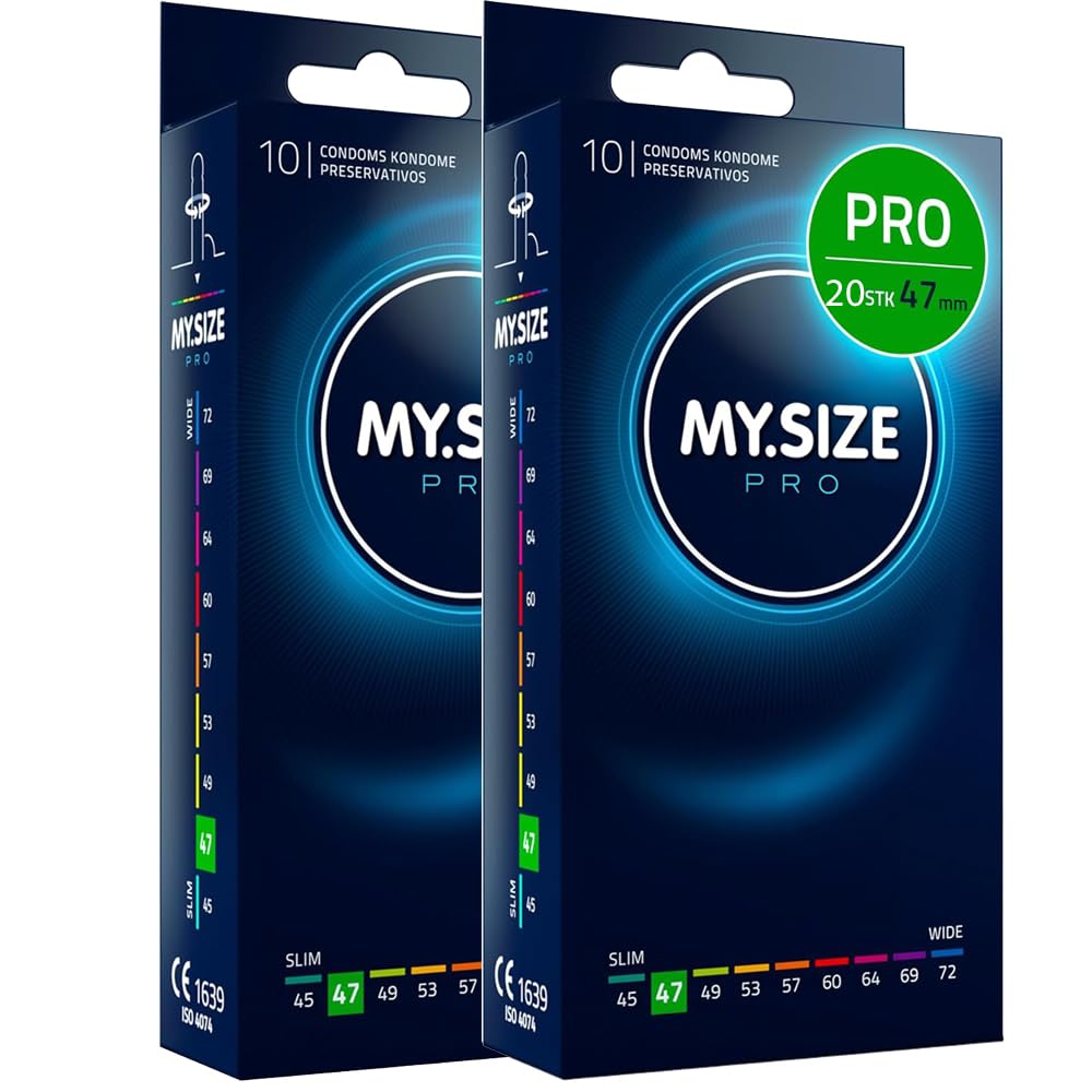 MY.SIZE PRO Elite 72mm Preservativi 20 Pezzi Mega XL