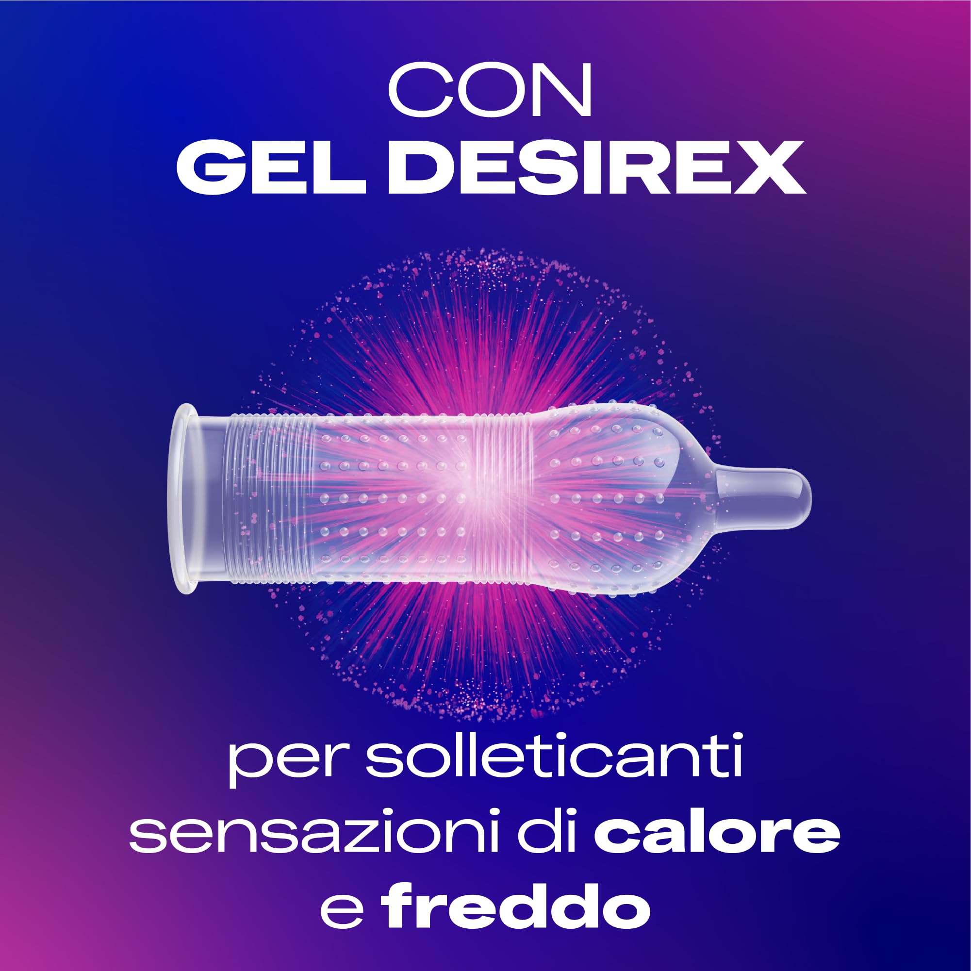 Durex Intense Profilattici Stimolanti 6 Pezzi Nervature