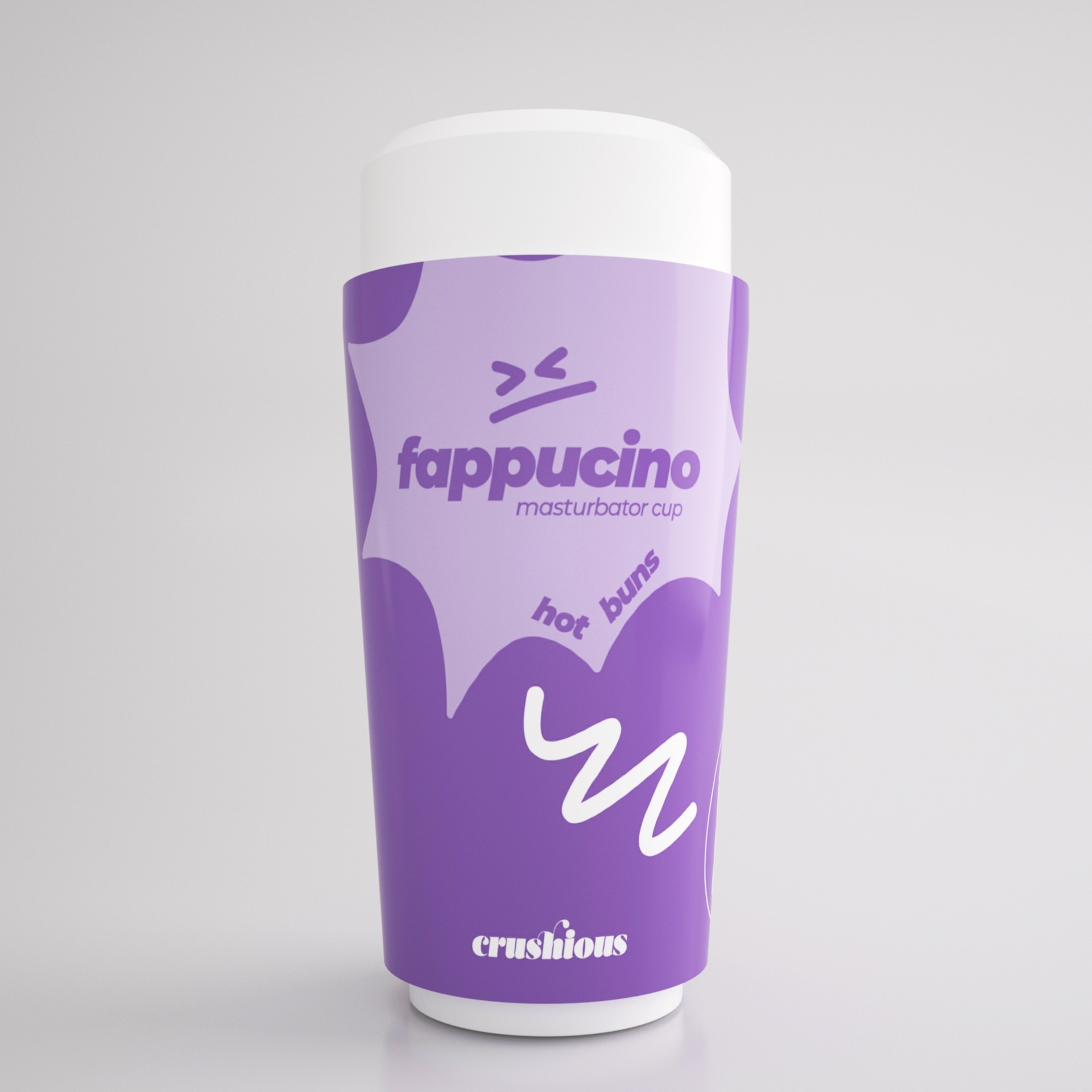 Crushious Fappuccino masturbatore uomo con rilievi