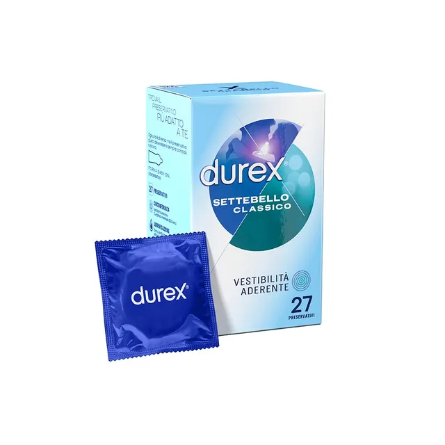 Durex Settebello Classico preservativi 27 pezzi in lattice