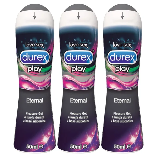 Durex Eternal Gel Lubrificante Siliconico 3x50 ml