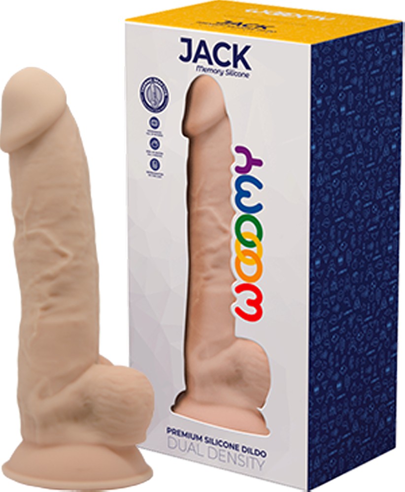Wooomy Jack dildo realistico con ventosa in silicone