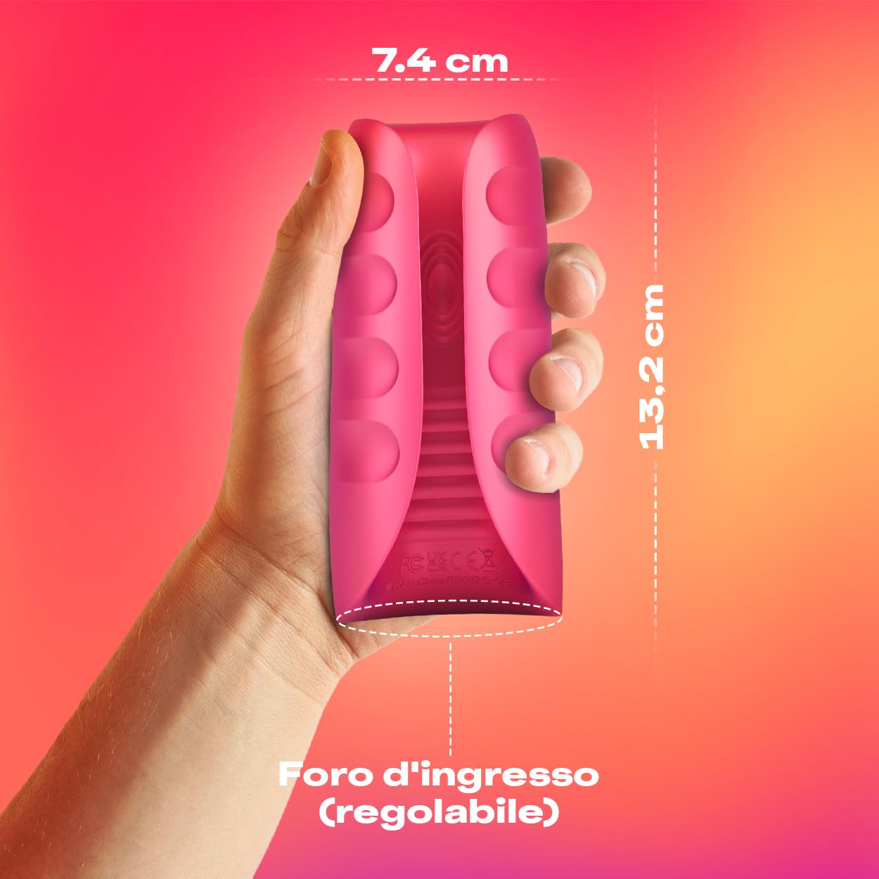 Durex Masturbatore Vibrante sex toy silicone + 18 preservativi
