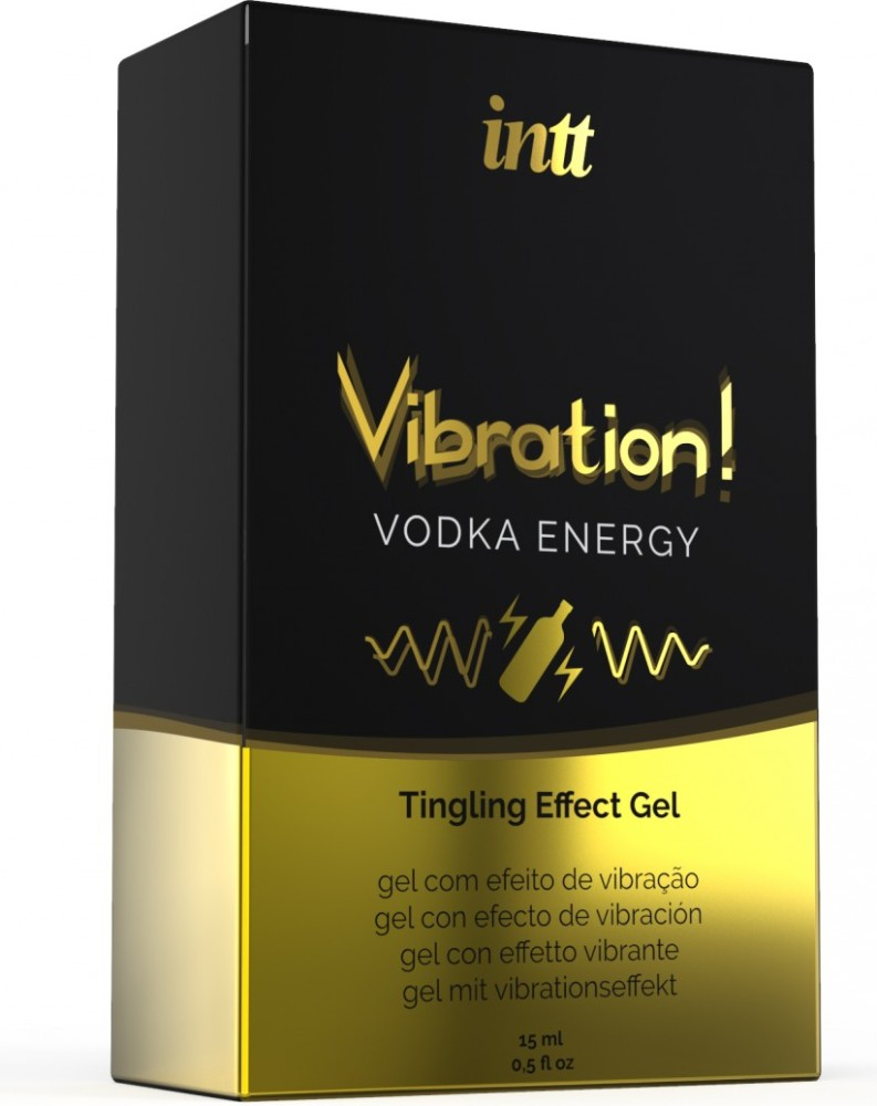 Intt Liquid Vibrator gel stimolante vodka