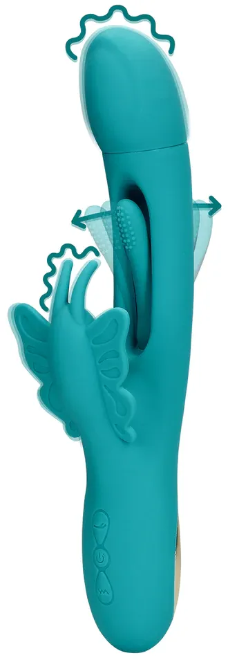 Loveline Flapping G-Spot Butterfly vibratore rabbit silicone