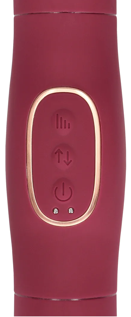 Loveline Double Sided Pulsatore Doppio 33cm Silicone