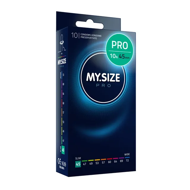 MY.SIZE PRO Elite preservativi 45 mm 10 pezzi stretti
