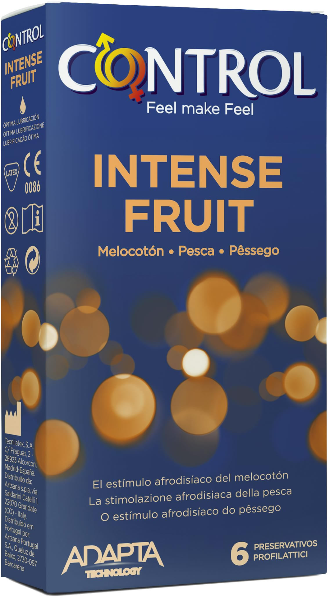 Control Intense Fruit preservativi alla pesca