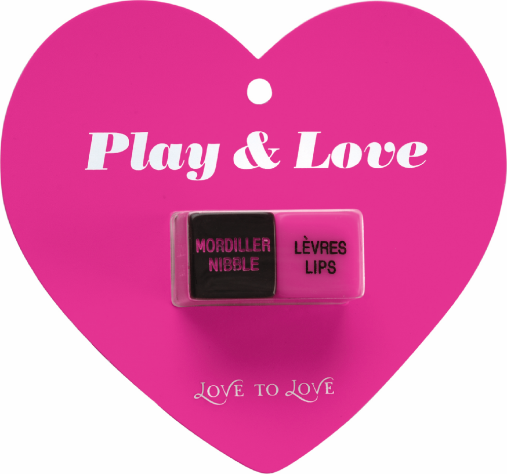Love to Love Play Love Dice dadi erotici coppia