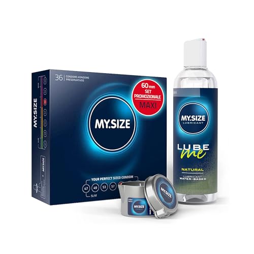MY.SIZE PRO preservativi 60 mm 36 pz + lubrificante set