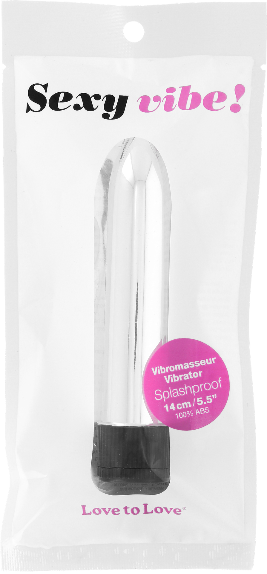Lovely Planet Sex Vibe mini vibratore argento compatto
