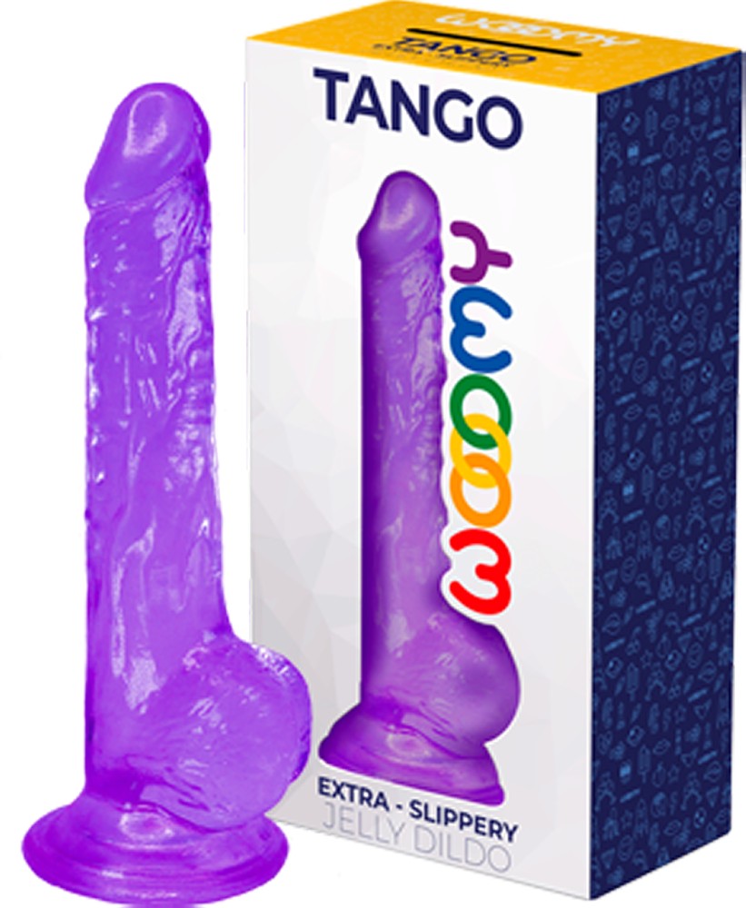 Wooomy Tango dildo realistico 18 cm con ventosa jelly