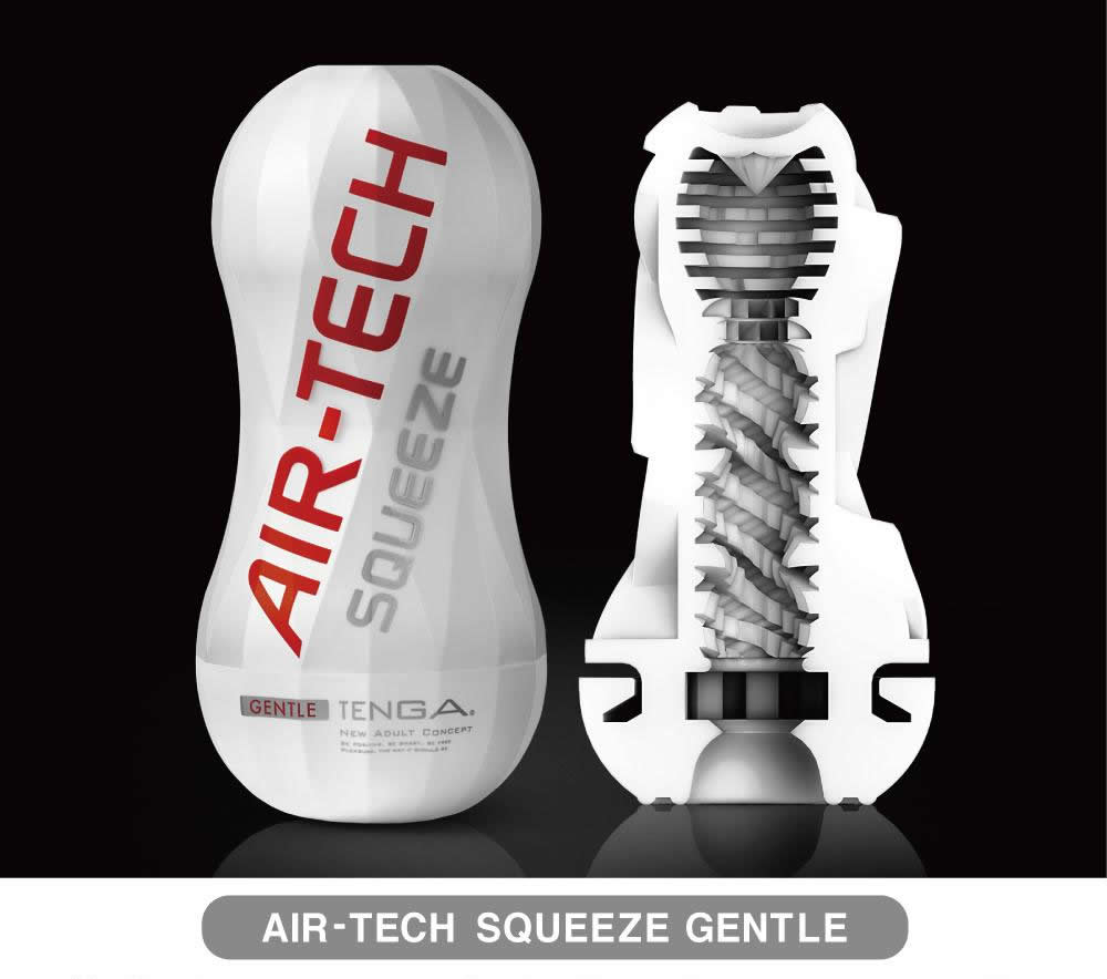 Tenga Air-Tech Squeeze Gentle masturbatore uomo spirale delicata
