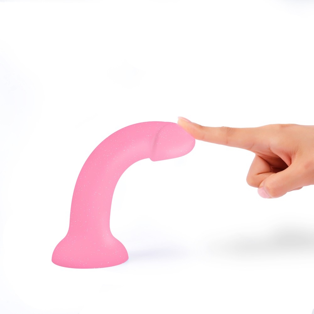 Love to Love Dildolls Glitzy dildo in silicone con glitter