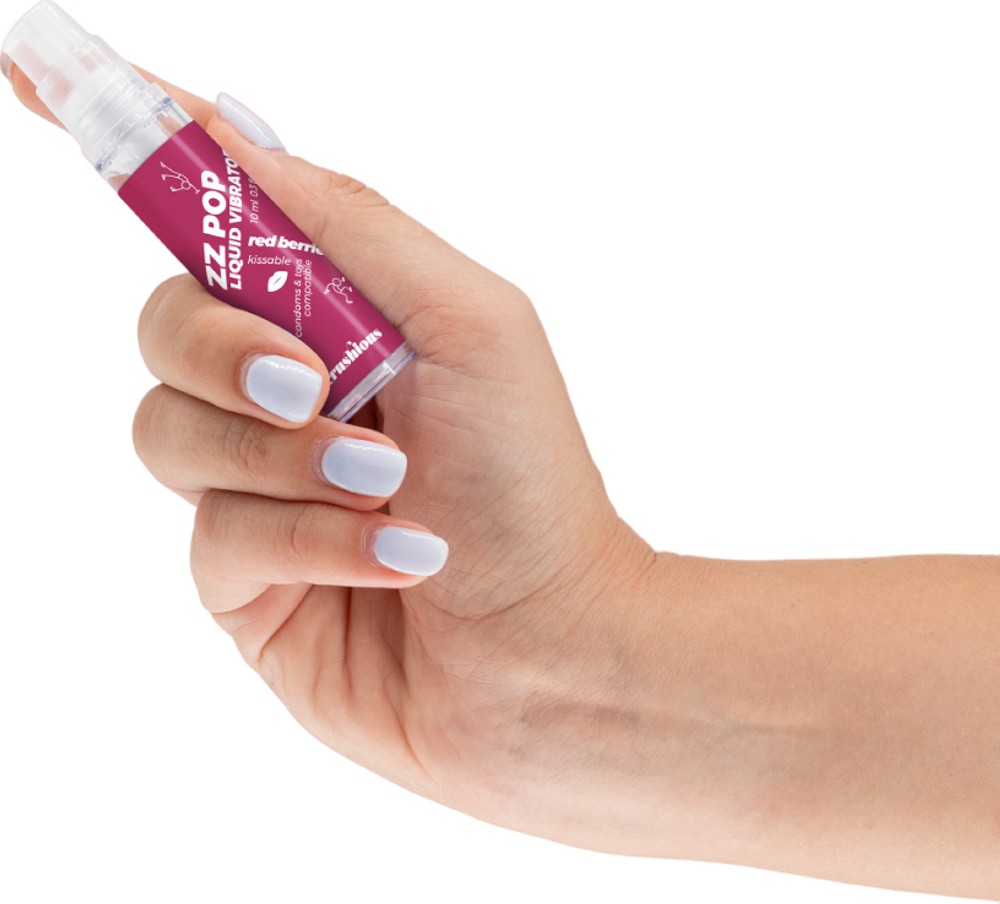 Crushious Zz Pop Bacche Rosse Vibratore Liquido
