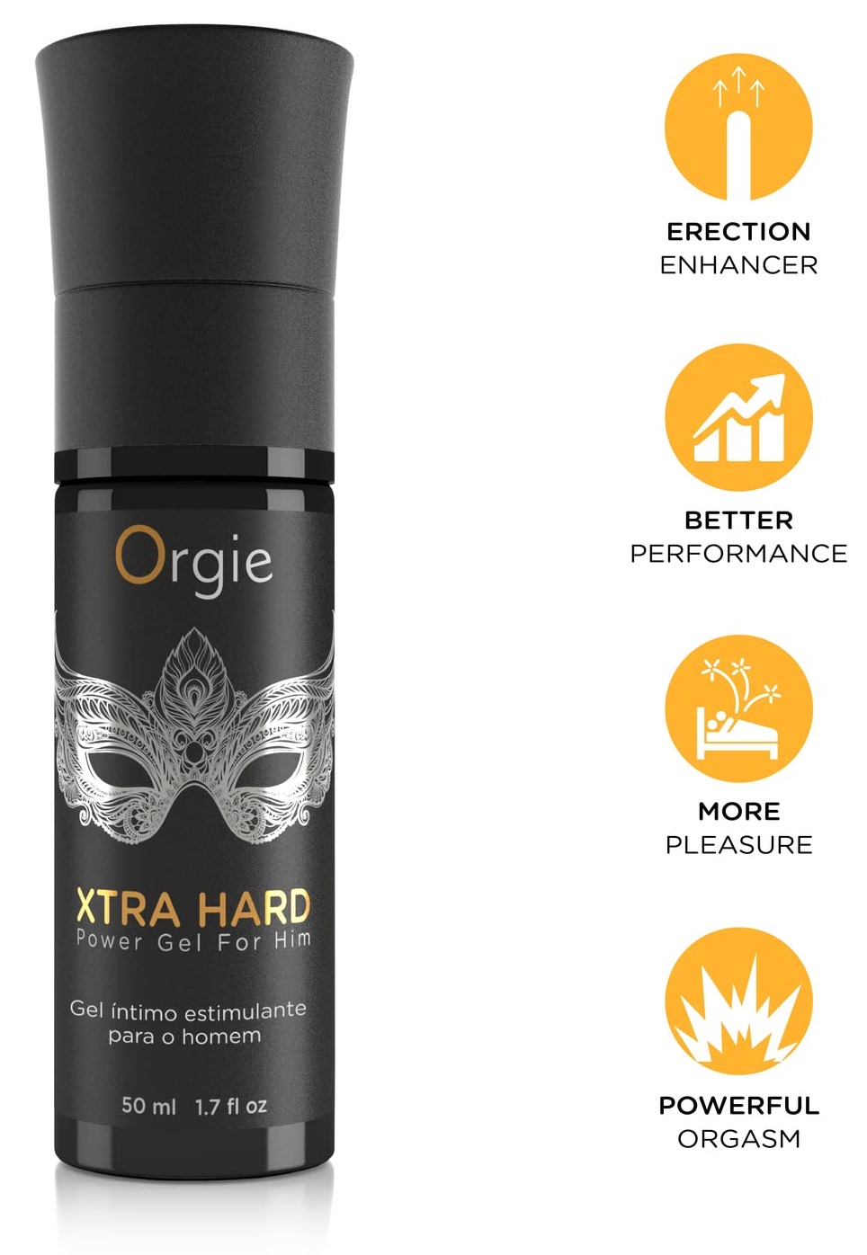 Orgie Xtra Hard Power Gel stimolante pene capsicum