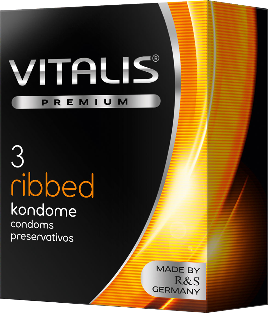 Vitalis Ribbed preservativi stimolanti rigati lattice