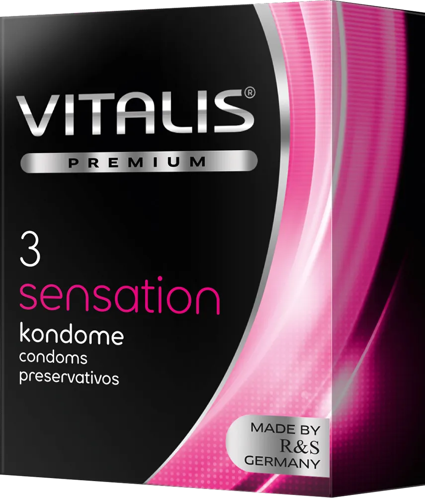 Vitalis Sensation preservativi stimolanti pieghe rosa