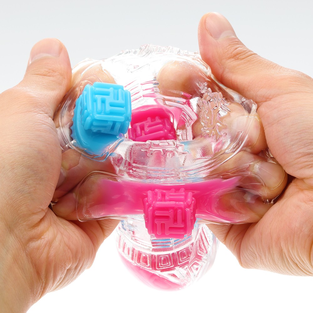 Tenga Bobble Crazy Cubes masturbatore elastomero 165 mm