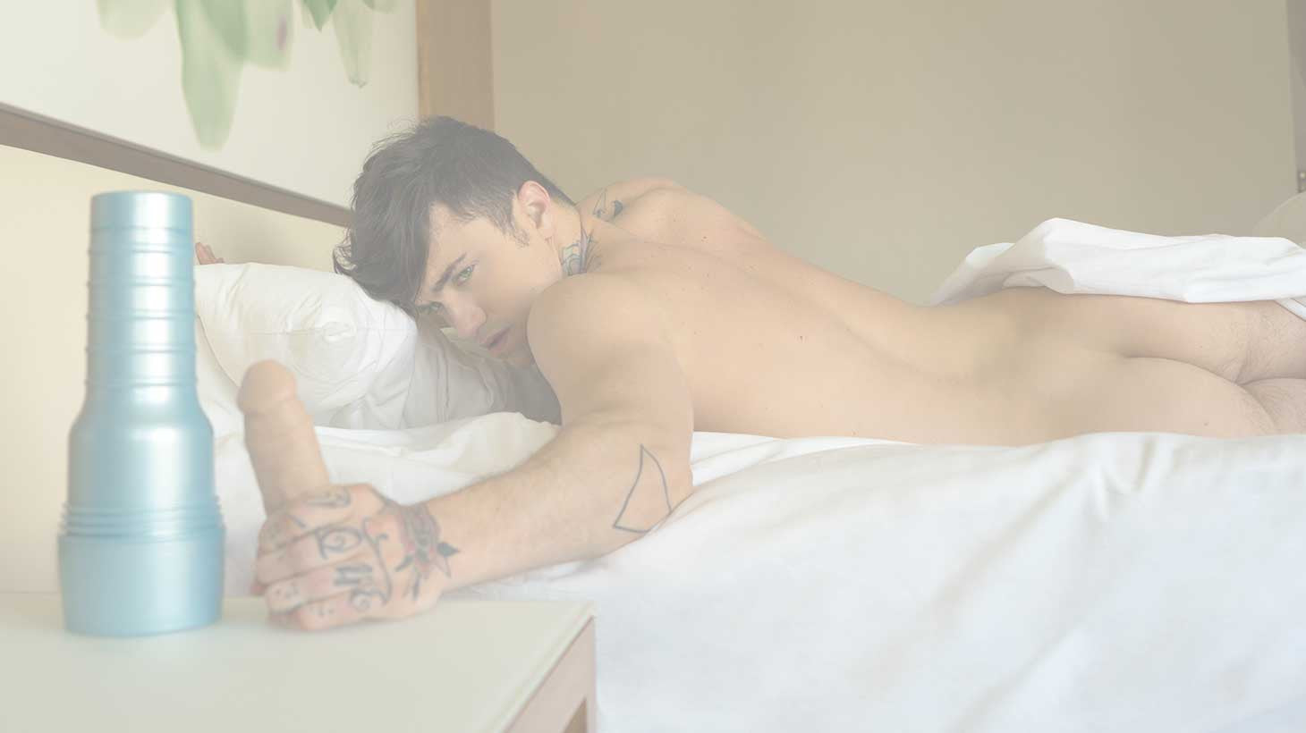 Fleshjack Boys Jake Bass masturbatore anale Dream