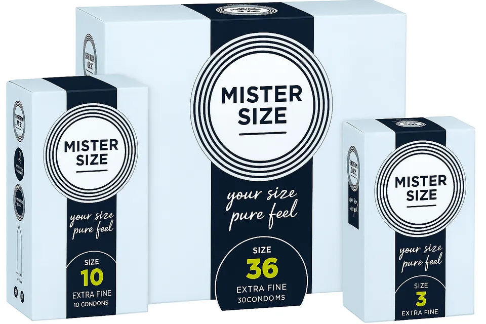 Mister Size 69 mm preservativi su misura 3 pezzi larghi