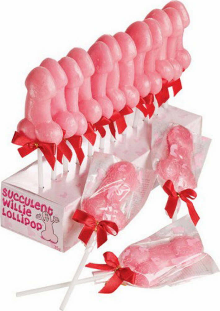Spencer & Fleetwood Succulent Willie Lecca Lecca a Forma di Pene