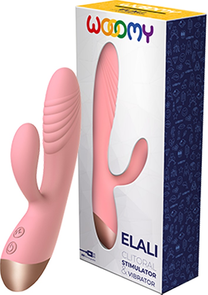 Wooomy Elali vibratore rabbit silicone 10 programmi USB