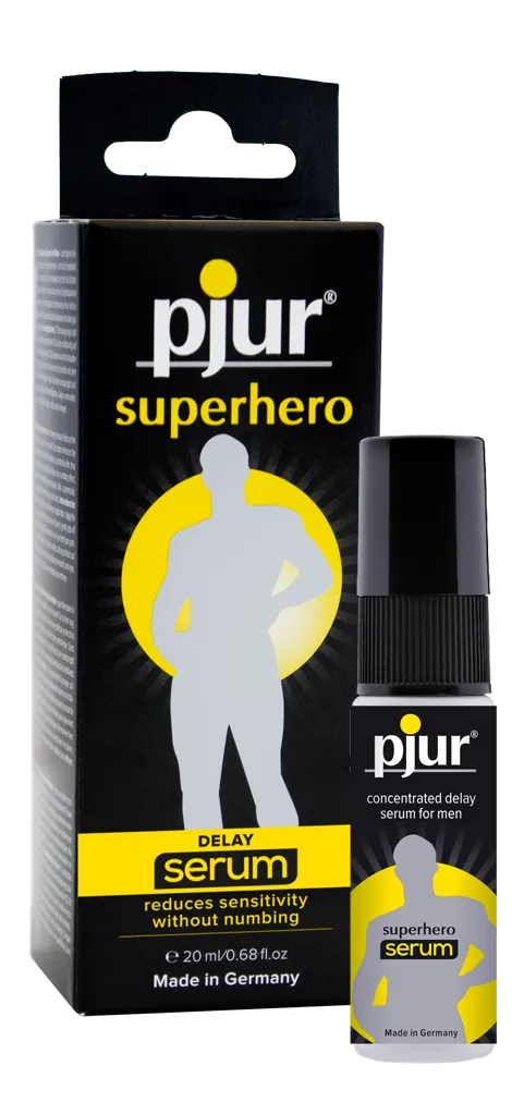 pjur Superhero Serum gel ritardante effetto desensibilizzante