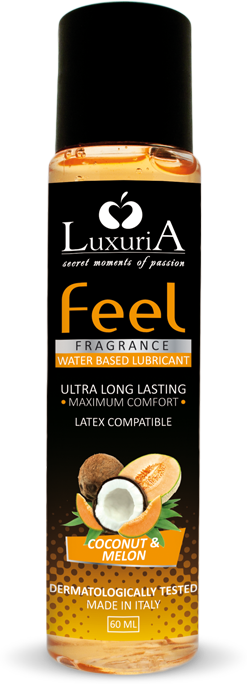 Luxuria Feel Fragrance Cocco Melone lubrificante acqua