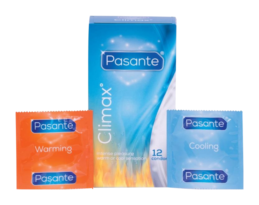 Pasante Climax preservativi effetto caldo freddo