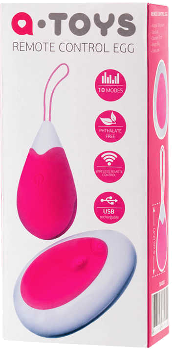 A-Toys Vibroegg ovetto vibrante wireless 10 vibrazioni