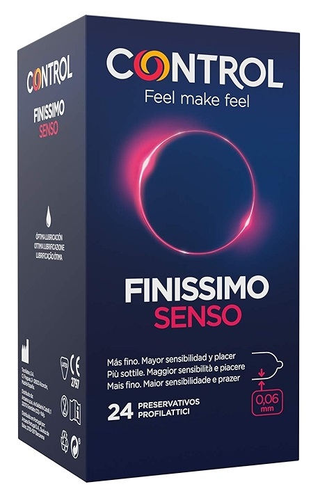 Control Finissimo Senso preservativi 24 pezzi sottili