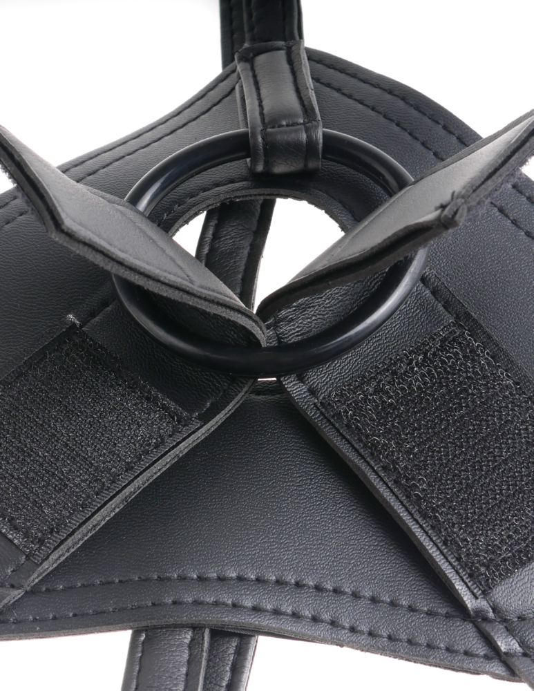King Cock Strap-On Harness with Cock cintura fallica vinile