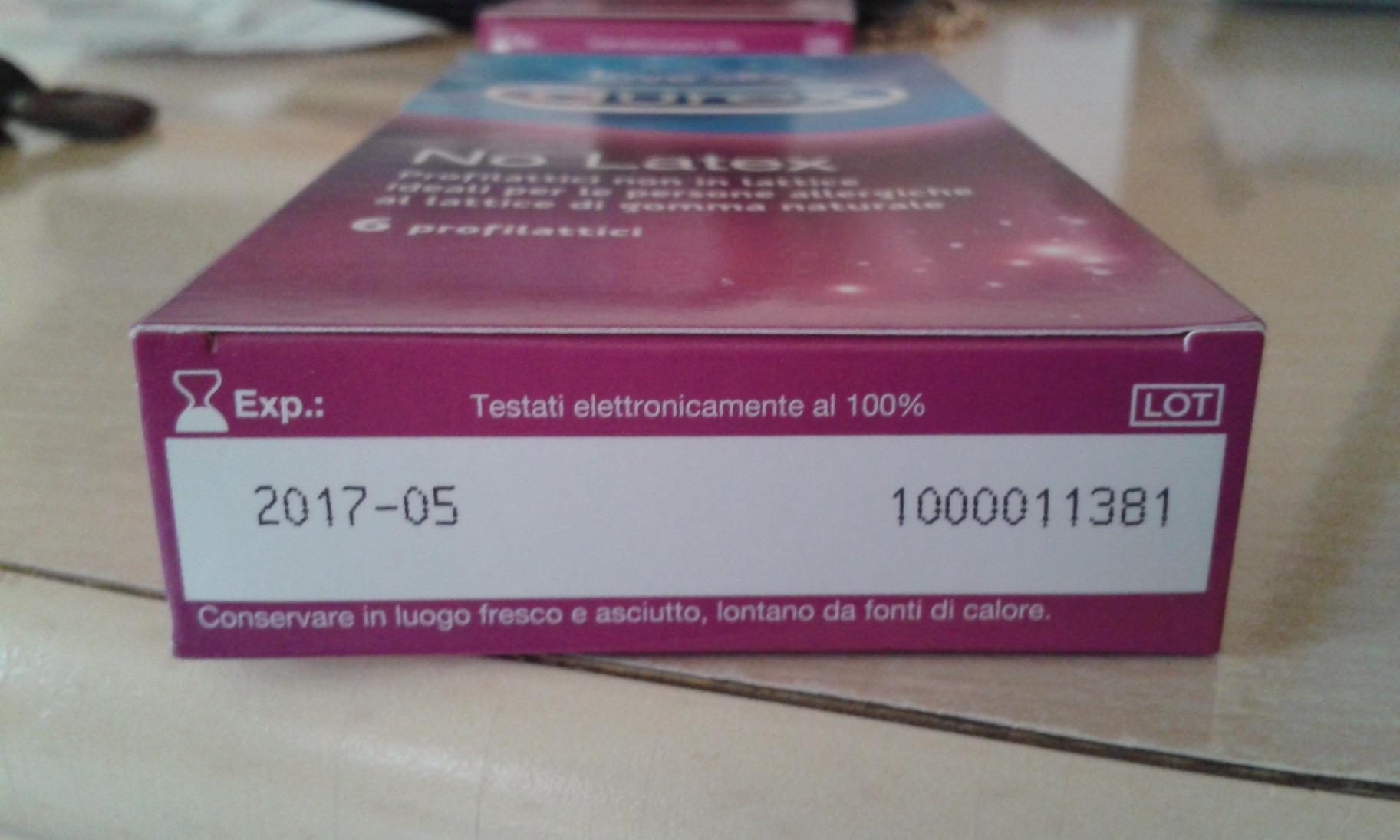 Durex No Latex preservativi senza lattice 6 pezzi