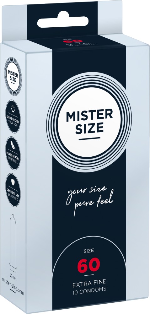 Mister Size 60 mm preservativi su misura 3 pezzi