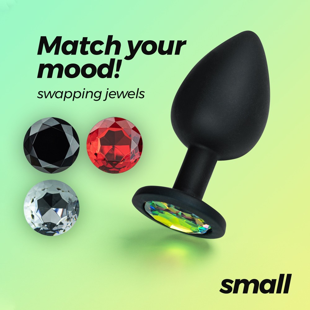 Crushious Camileo plug anale silicone con strass