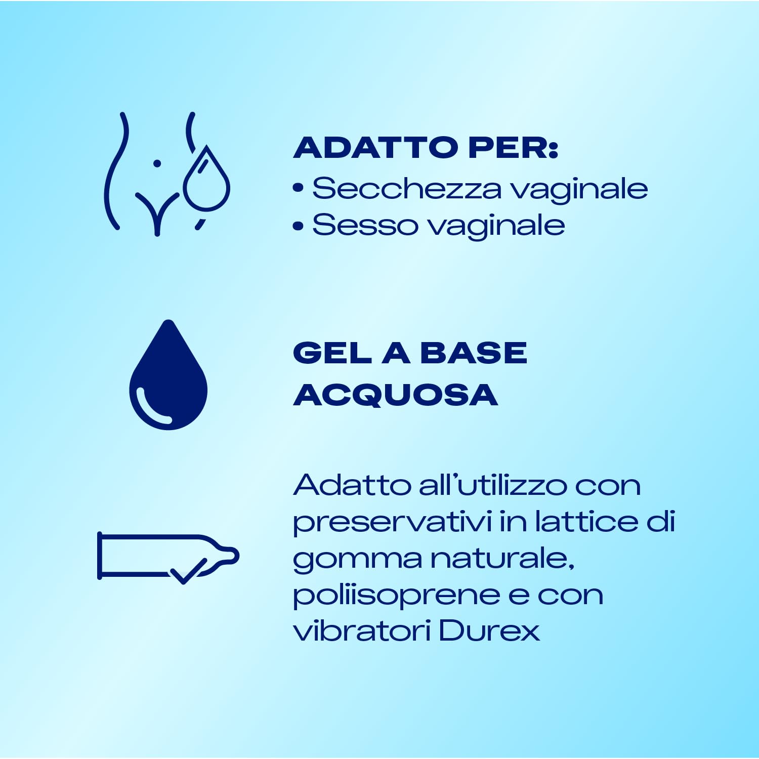 Durex Naturals Idratante gel lubrificante 100 ml acido ialuronico