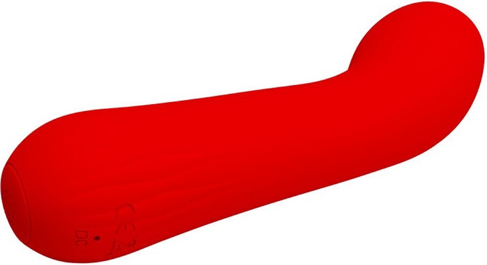 Pretty Love Faun vibratore punto G silicone rosso 10 vibrazioni