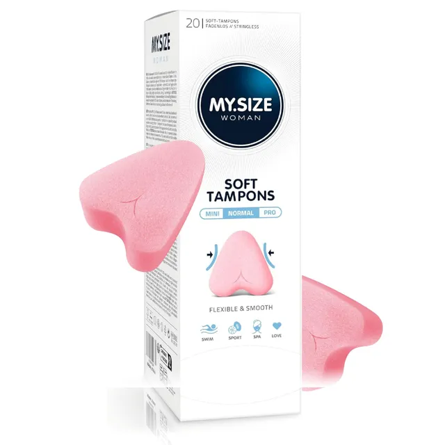 MY.SIZE Woman Soft Normal Tamponi 20 Pezzi Senza Filo