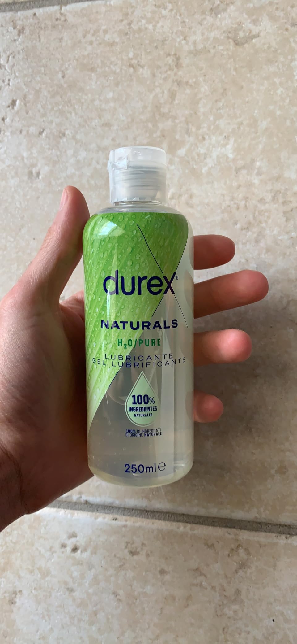 Durex Naturals Pure Gel Lubrificante 250 ml Naturale