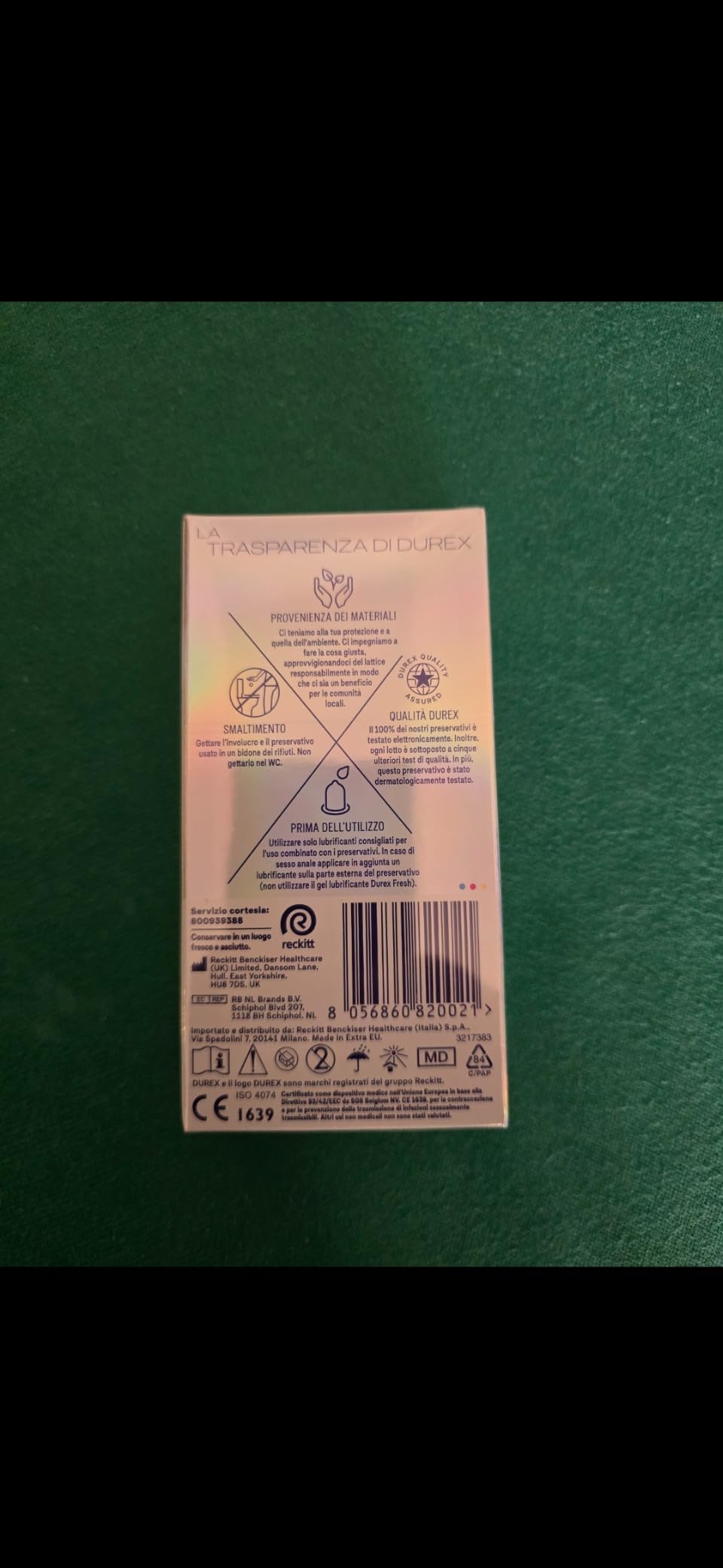 Durex Supersottile Invisible XL preservativi 12 pezzi sottili