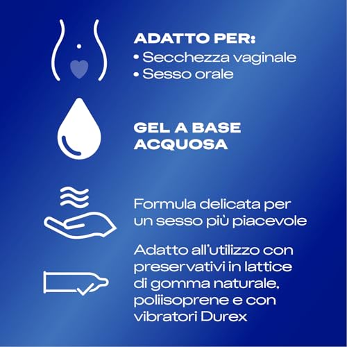 Durex Feel Gel Lubrificante Intimo 250 ml Classico