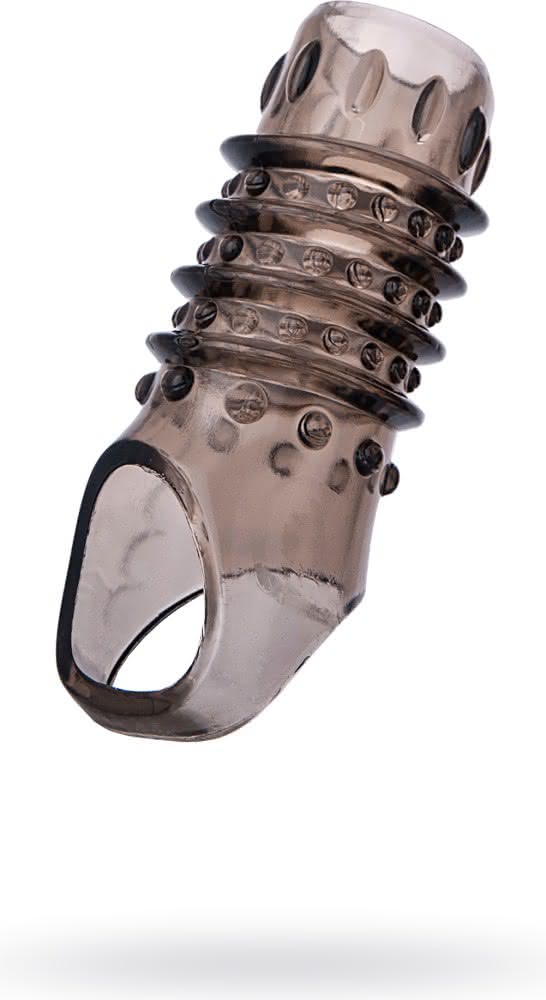 Xlover 748017 guaina pene trasparente 10 cm vibrante
