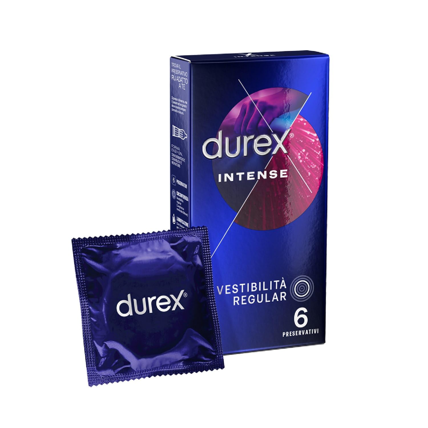 Durex Intense Pleasure Max Preservativi 12 Pezzi Stimolanti