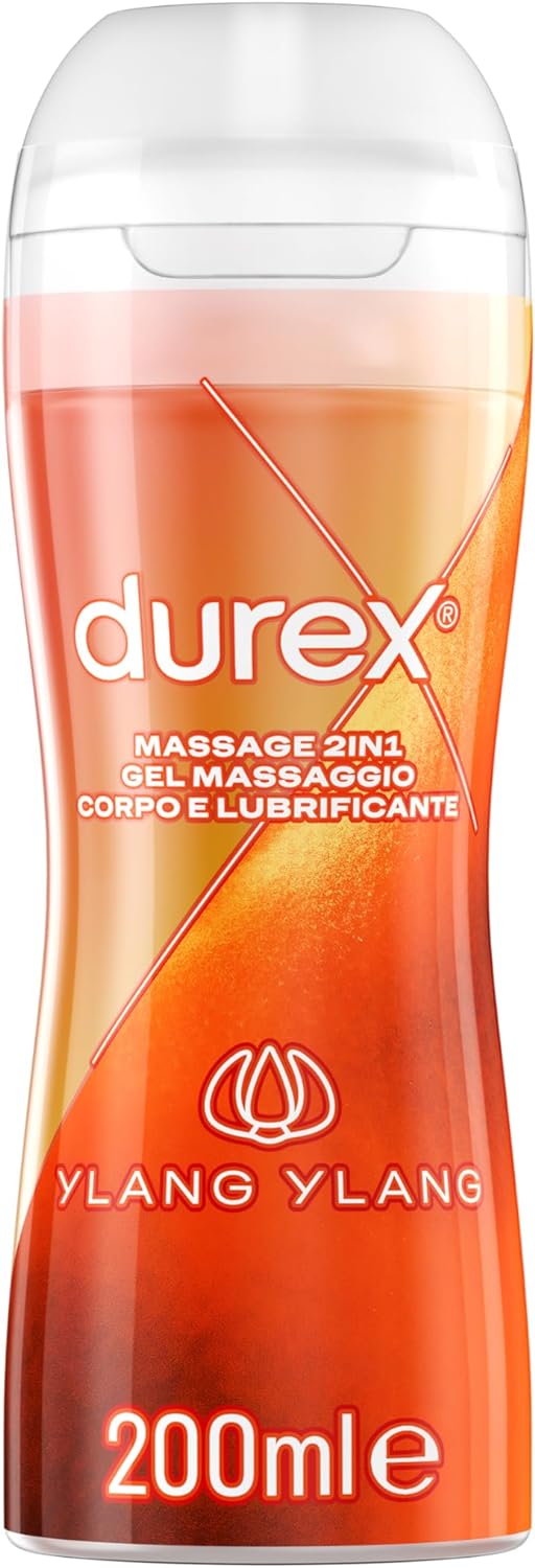 Durex Massage 2 in 1 Sensual lubrificante 200 ml ylang ylang